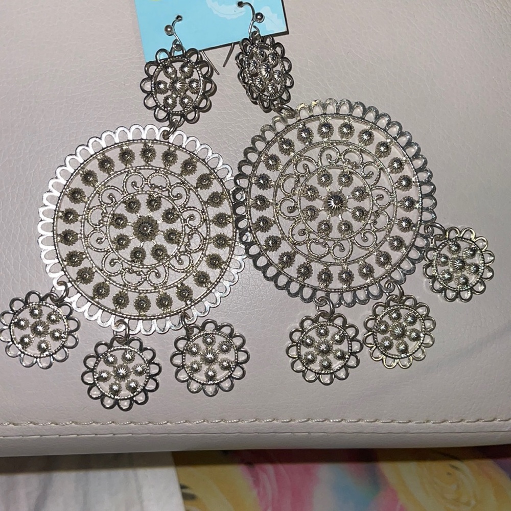 Silver Bohemian Earrings